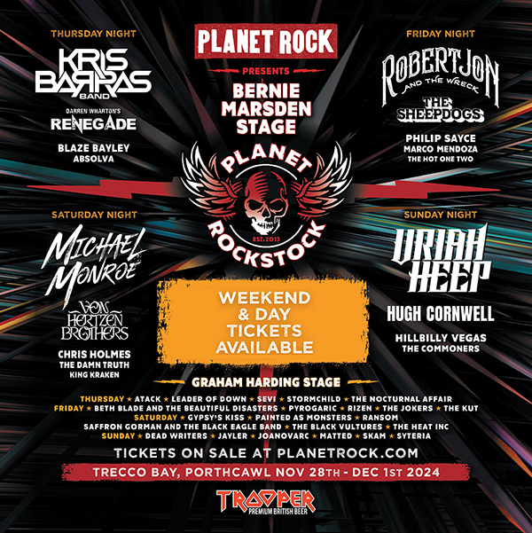 Planet Rockstock 2024 poster