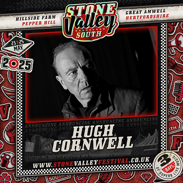 Hugh Cornwell Stone Valley South announcement